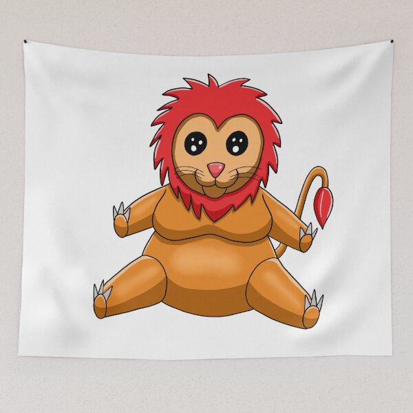 Item preview, Cute Chibi Lion Plush designed and sold by mikemike33.