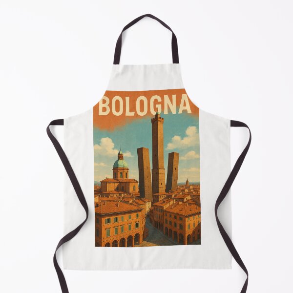 Item preview, Towers of Bologna, Piazza di Porta Ravegnana designed and sold by Places On Earth.