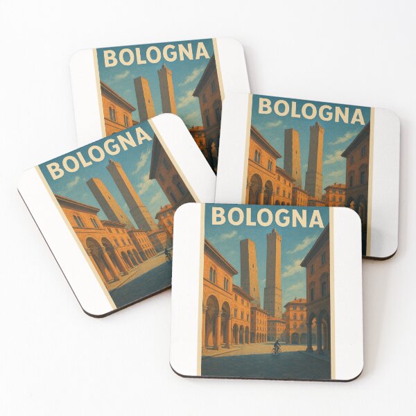 Item preview,  Morning Light on the Towers of Bologna designed and sold by Places On Earth.