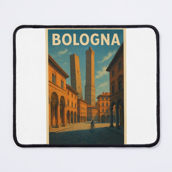 Item preview, Morning Light on the Towers of Bologna designed and sold by Places On Earth.