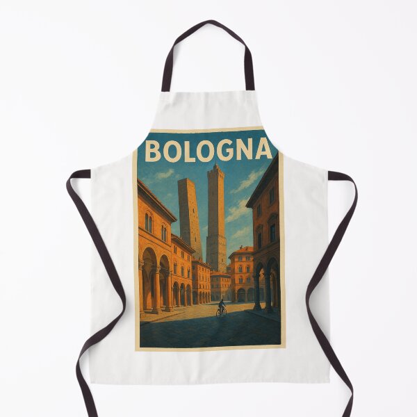 Item preview, Morning Light on the Towers of Bologna designed and sold by Places On Earth.