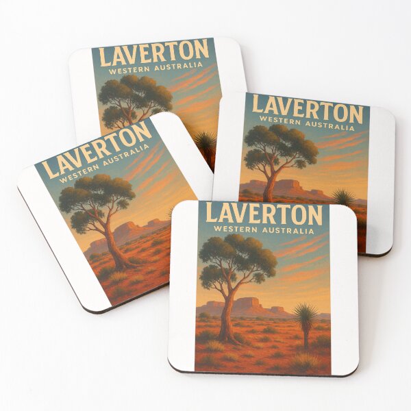 Item preview,  Laverton Landscape and Mulga Trees, Western Australia designed and sold by Places On Earth.
