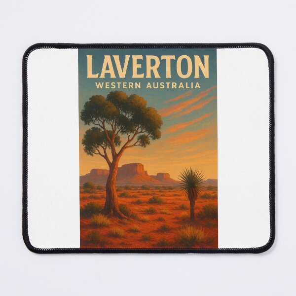 Item preview, Laverton Landscape and Mulga Trees, Western Australia designed and sold by Places On Earth.