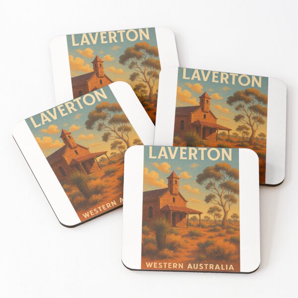 Item preview,  Historic Church in Laverton, Western Australia designed and sold by Places On Earth.