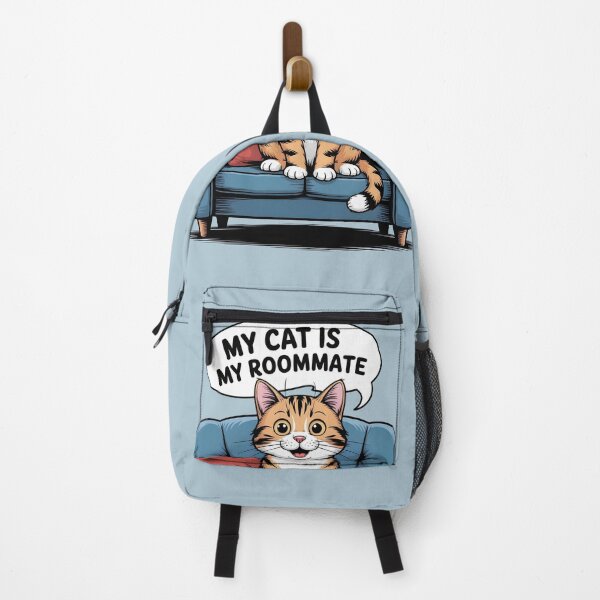 Item preview, funny cat roommate designed and sold by Cookiezoo.