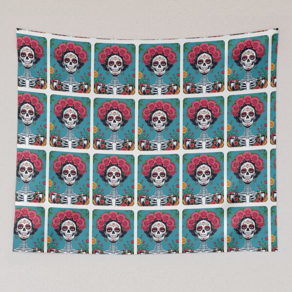 Item preview, Halloween skeleton women  designed and sold by Knock on my door.