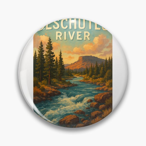 Item preview,  Rapids of the Deschutes River, Oregon Wilderness designed and sold by Places On Earth.
