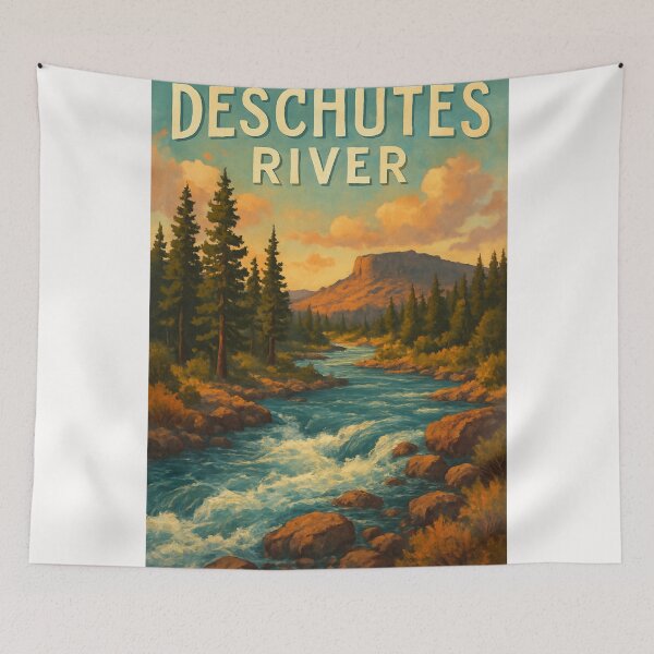Item preview,  Rapids of the Deschutes River, Oregon Wilderness designed and sold by Places On Earth.