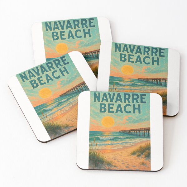 Item preview,  Sunset at Navarre Beach Pier, Florida Panhandle designed and sold by Places On Earth.