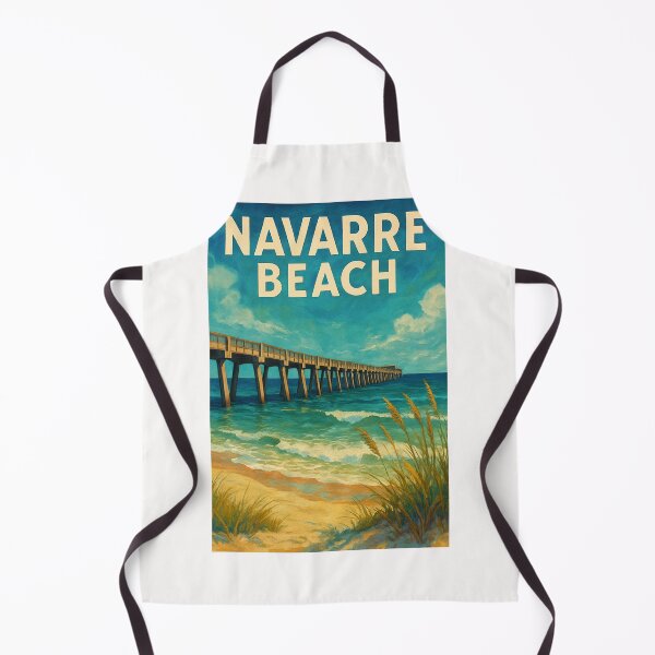 Item preview, Clear Skies over Navarre Beach Pier, Santa Rosa Island designed and sold by Places On Earth.
