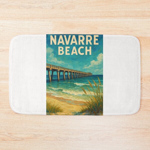 Item preview,  Clear Skies over Navarre Beach Pier, Santa Rosa Island designed and sold by Places On Earth.