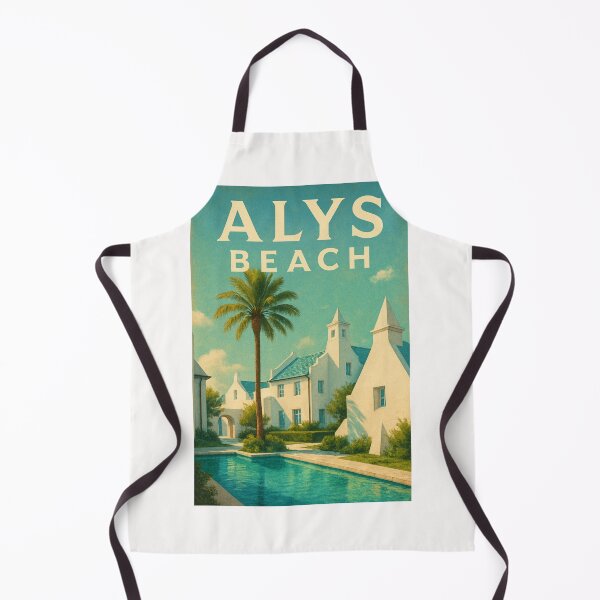 Item preview,  Alys Beach Courtyard and Palm Tree Reflections, Scenic 30A designed and sold by Places On Earth.