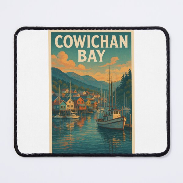 Item preview, Cowichan Bay Waterfront at Dusk, Vancouver Island designed and sold by Places On Earth.