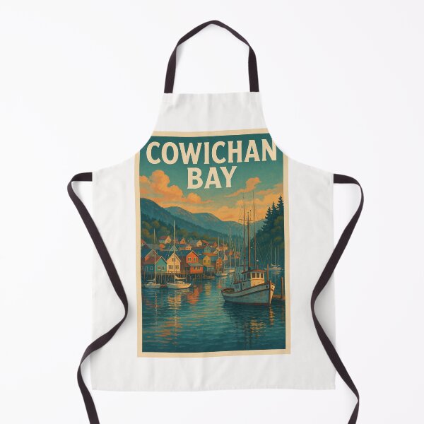 Item preview, Cowichan Bay Waterfront at Dusk, Vancouver Island designed and sold by Places On Earth.