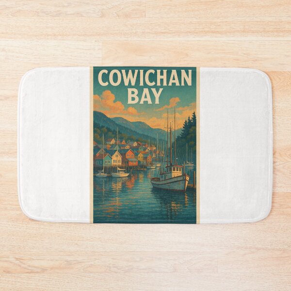 Item preview, Cowichan Bay Waterfront at Dusk, Vancouver Island designed and sold by Places On Earth.