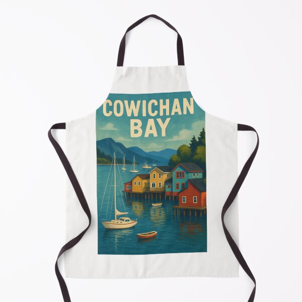 Item preview, Sailboats and Stilt Houses in Cowichan Bay, British Columbia designed and sold by Places On Earth.