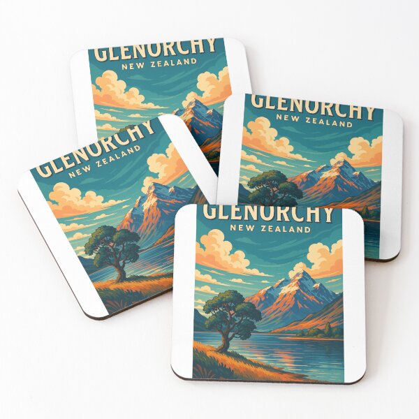 Item preview,  Glenorchy Lakeside and Mount Earnslaw, South Island New Zealand designed and sold by Aryabek.