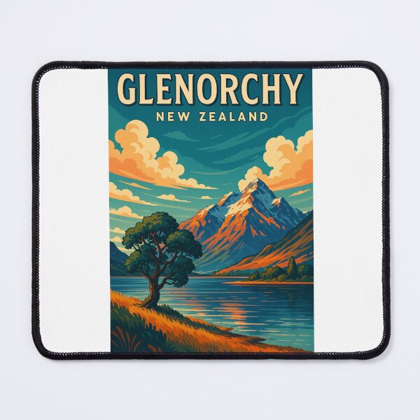 Item preview, Glenorchy Lakeside and Mount Earnslaw, South Island New Zealand designed and sold by Aryabek.