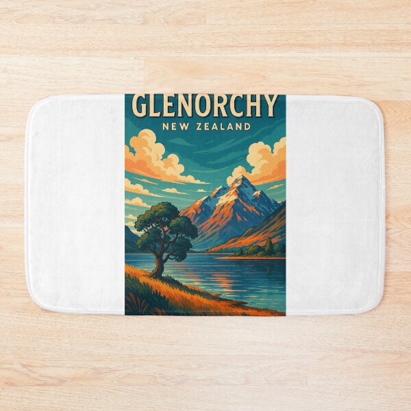 Item preview,  Glenorchy Lakeside and Mount Earnslaw, South Island New Zealand designed and sold by Aryabek.