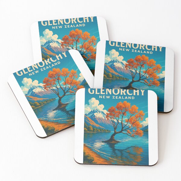 Item preview,  Lone Tree in Lake Wakatipu, Glenorchy New Zealand designed and sold by Aryabek.