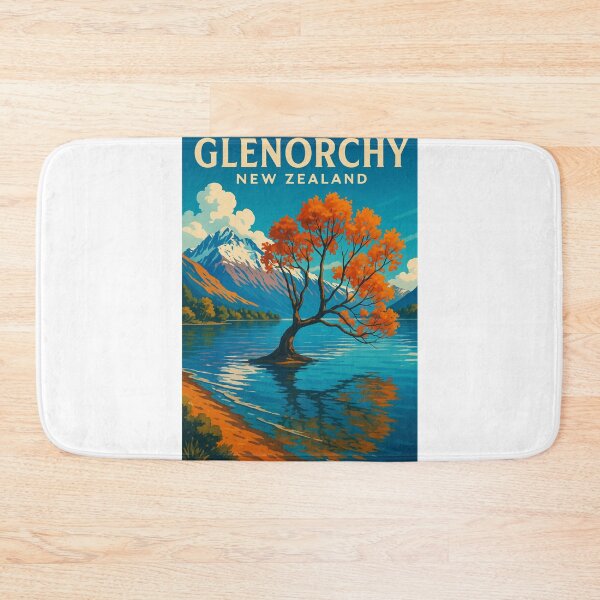 Item preview,  Lone Tree in Lake Wakatipu, Glenorchy New Zealand designed and sold by Aryabek.