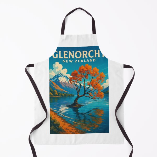 Item preview, Lone Tree in Lake Wakatipu, Glenorchy New Zealand designed and sold by Aryabek.