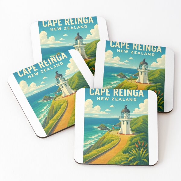 Artikelvorschau, Leuchtturmpfad am Cape Reinga, Nordland, Neuseeland entworfen und verkauft von Aryabek.