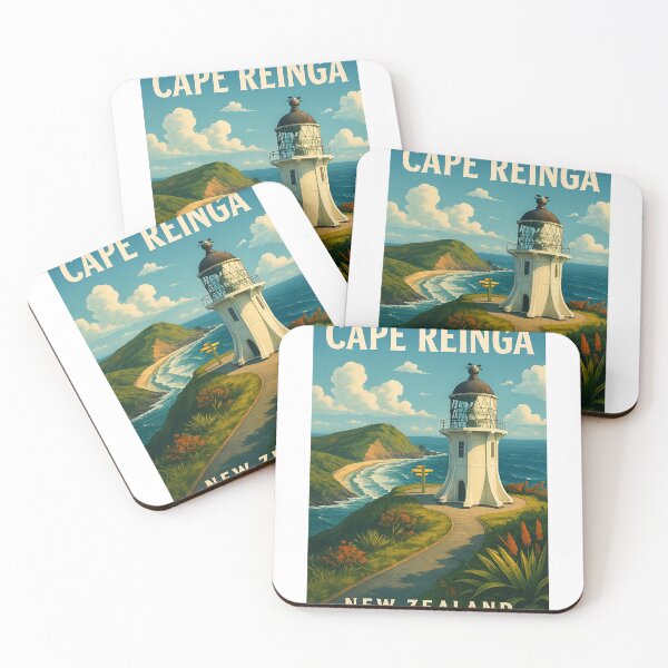 Item preview, Cape Reinga Lighthouse and Coastline, Far North New Zealand designed and sold by Aryabek.