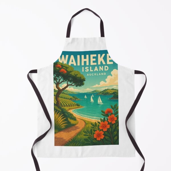 Item preview, Waiheke Island Vineyard Coastline, Auckland Region designed and sold by Aryabek.