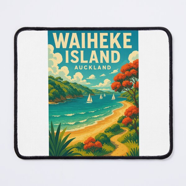 Item preview, Waiheke Island Sailing and Beaches, Hauraki Gulf New Zealand designed and sold by Aryabek.