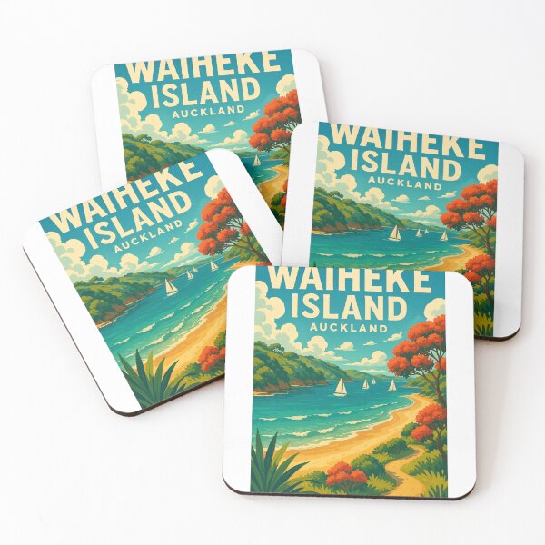 Item preview, Waiheke Island Sailing and Beaches, Hauraki Gulf New Zealand designed and sold by Aryabek.