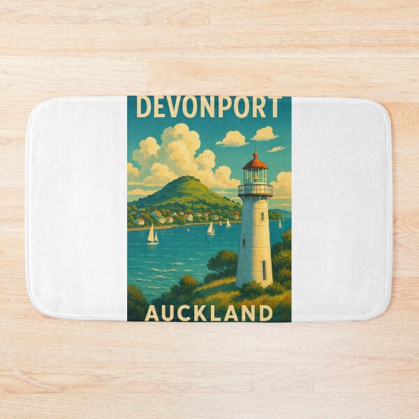 Item preview, Devonport Lighthouse and Mount Victoria, Auckland New Zealand designed and sold by Aryabek.