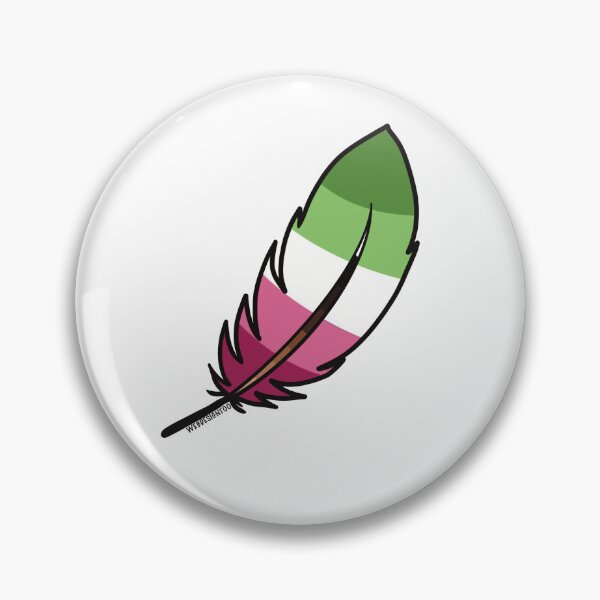Item preview, Feather Pride - Abrosexual Pride Sticker designed and sold by WebDesignToo.