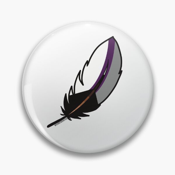 Item preview, Feather Pride - Demisexual Pride Sticker designed and sold by WebDesignToo.