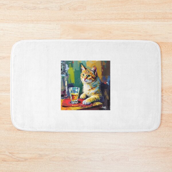 Item preview, abstract thinking cat 2 designed and sold by Tarikovich.