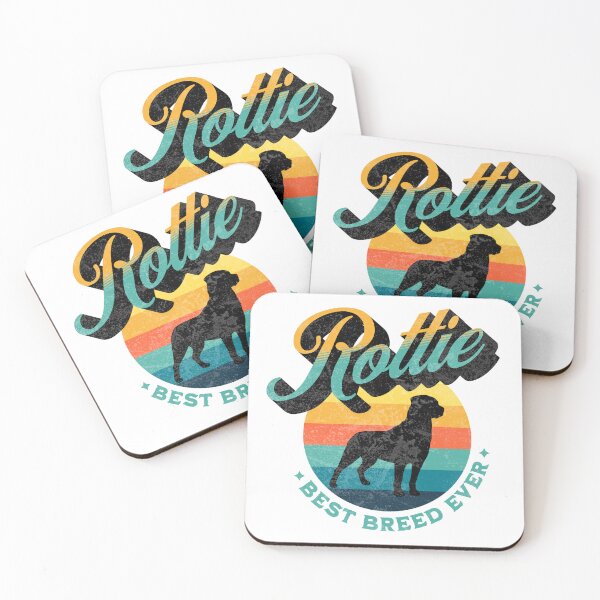 Item preview, Rottie Best Breed Ever Funny Retro Gift designed and sold by Guarddogdrive.