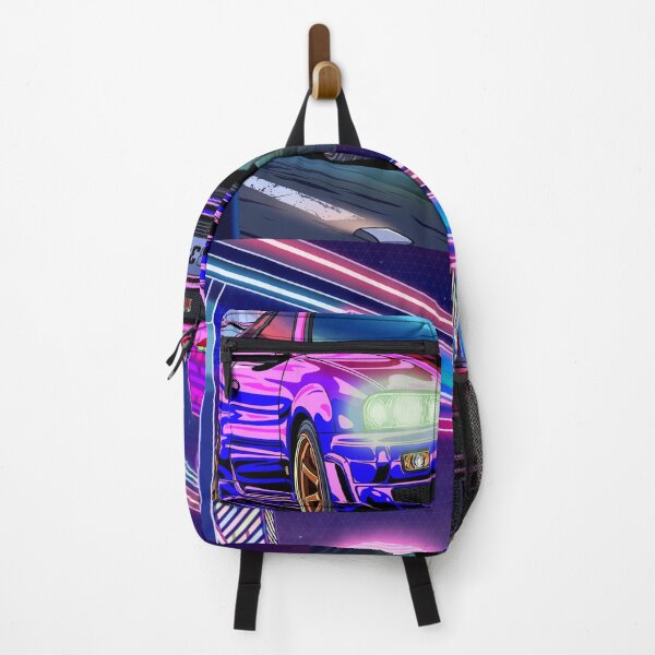 Item preview, Skyline R34 JDM Cyberpunk Neon City Art designed and sold by JDM Guyvit.
