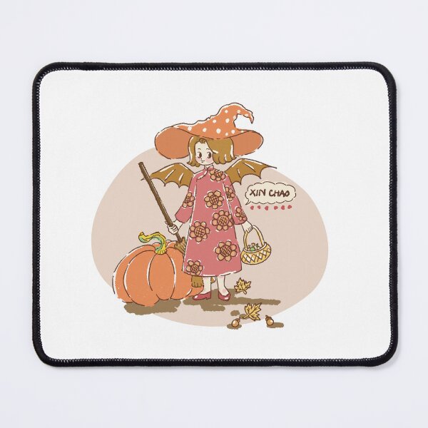 Item preview, Cute Vietnamese Halloween Witch designed and sold by RosalinesEyes.