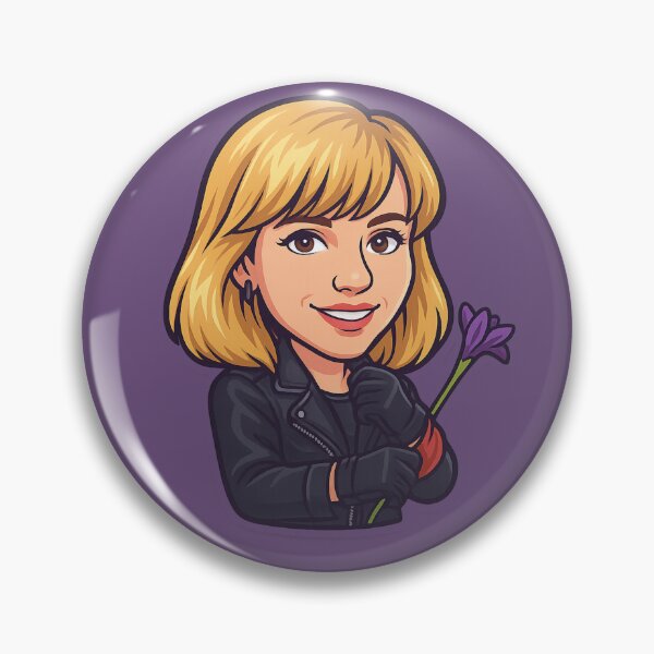 Artikelvorschau, Debbie Gibson Wackelkopf-Aufkleber, gestanzt entworfen und verkauft von CleverCulture.