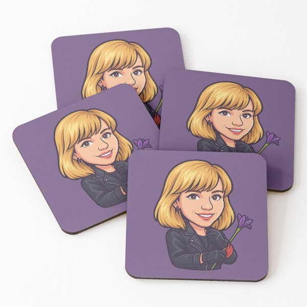 Item preview, Debbie Gibson Bobblehead Die-Cut Sticker designed and sold by CleverCulture.