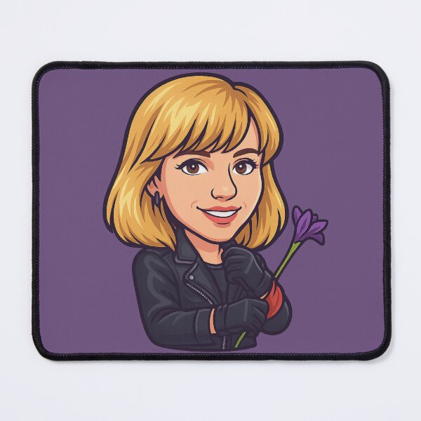 Item preview, Debbie Gibson Bobblehead Die-Cut Sticker designed and sold by CleverCulture.