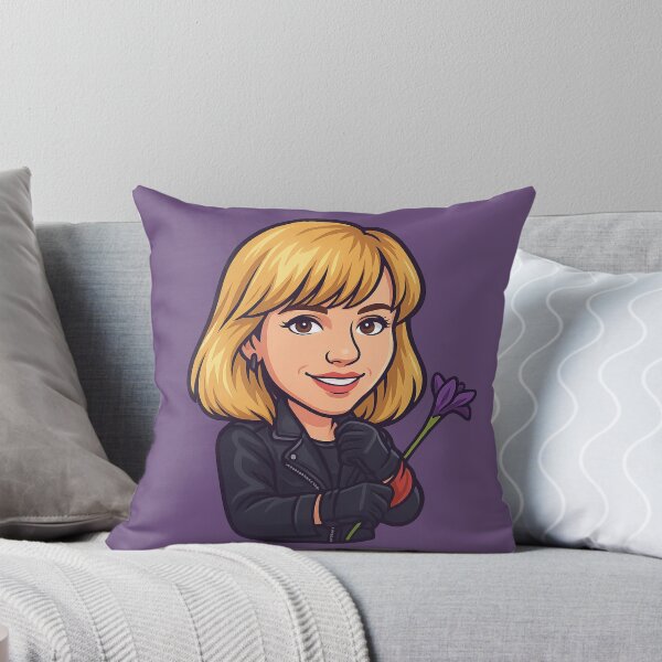Item preview, Debbie Gibson Bobblehead Die-Cut Sticker designed and sold by CleverCulture.