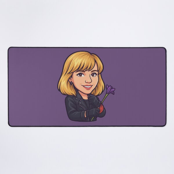 Item preview, Debbie Gibson Bobblehead Die-Cut Sticker designed and sold by CleverCulture.