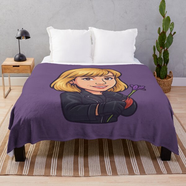 Item preview, Debbie Gibson Bobblehead Die-Cut Sticker designed and sold by CleverCulture.