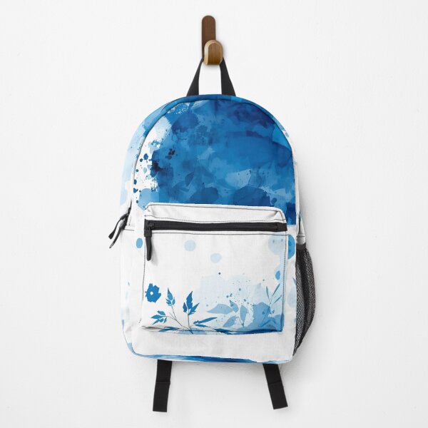 Item preview, Relaxed cat silhouette – Modern illustration in blue tones designed and sold by Trait de Lune.