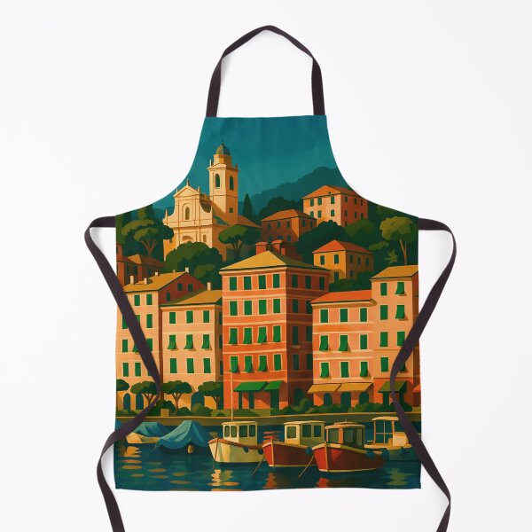 Item preview, Santa Margherita Ligure Italy Vintage Poster designed and sold by artecomm.