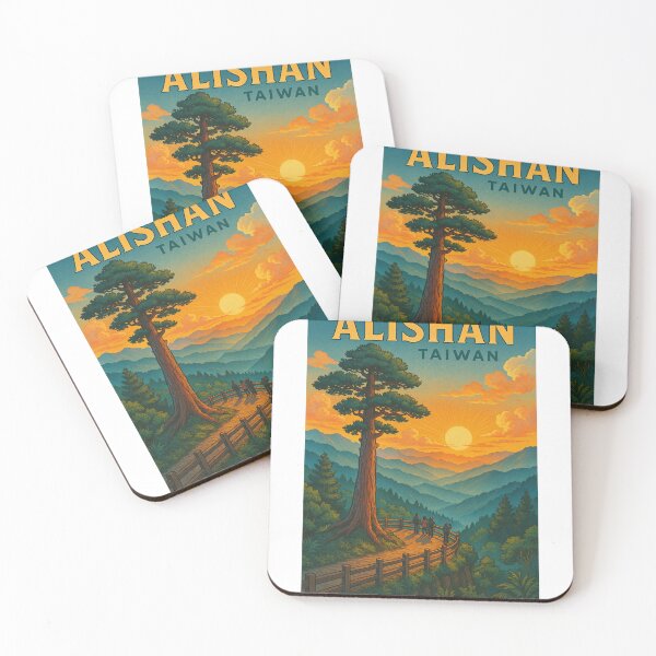 Item preview, Sunrise at Alishan Viewing Platform, Taiwan Mountains designed and sold by Aryabek.