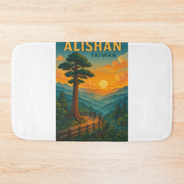 Item preview, Sunrise at Alishan Viewing Platform, Taiwan Mountains designed and sold by Aryabek.