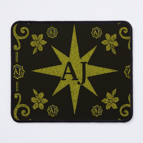Item preview, Radiant AJ Star Emblem with Ornate Gold Frame designed and sold by Jadinked.