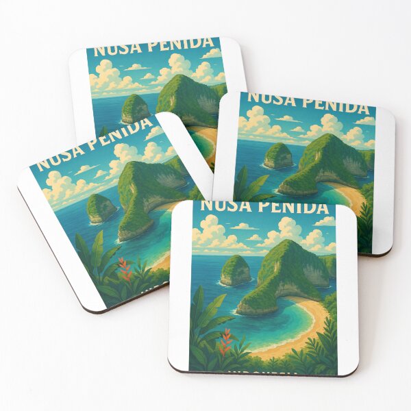 Item preview, Nusa Penida Coastal Cliffs and Kelingking Beach, Bali Indonesia designed and sold by Aryabek.